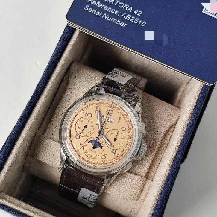 2025 New Breitling - AB2510201K1P1 Premier Heritage B25 Datora 42 Stainless Steel / Copper