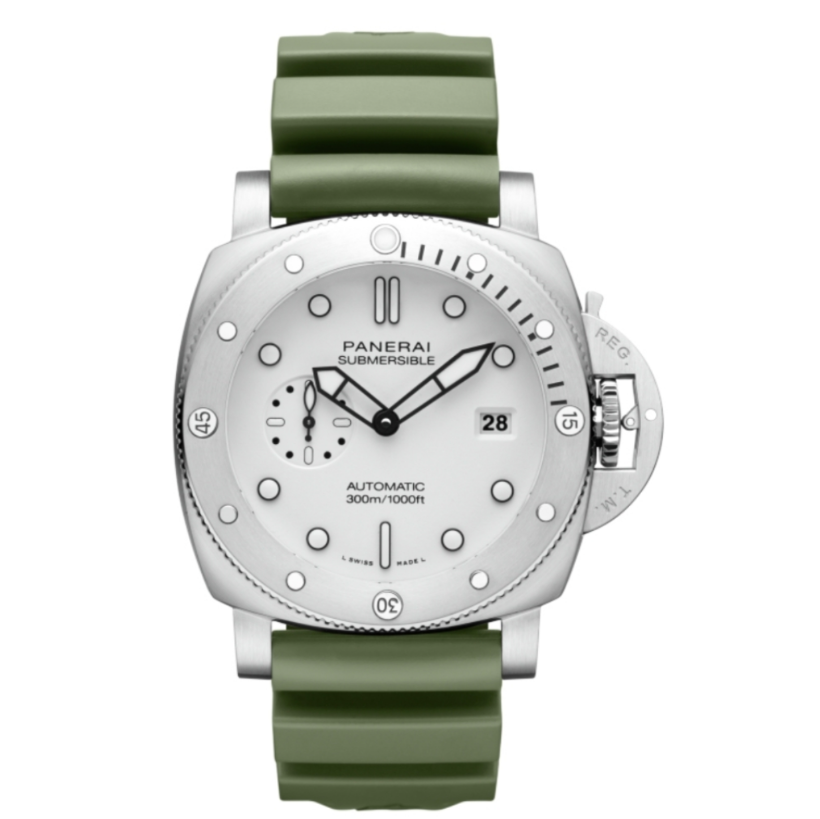 2025 New Panerai - PAM01226 Submersible QuarantaQuattro Bianco