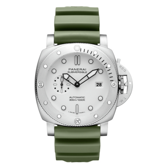 2025 New Panerai - PAM01226 Submersible QuarantaQuattro Bianco