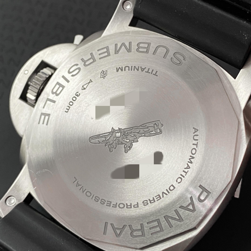 2021 Pre-owned Panerai - PAM01305 Luminor Submersible 47 3 Days Automatic Titanium / Black