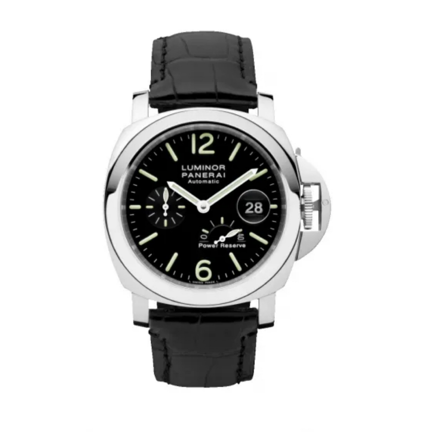 Watch Only Pre-owned Panerai - PAM00090 Luminor Power Reserve Automatic Acciaio
