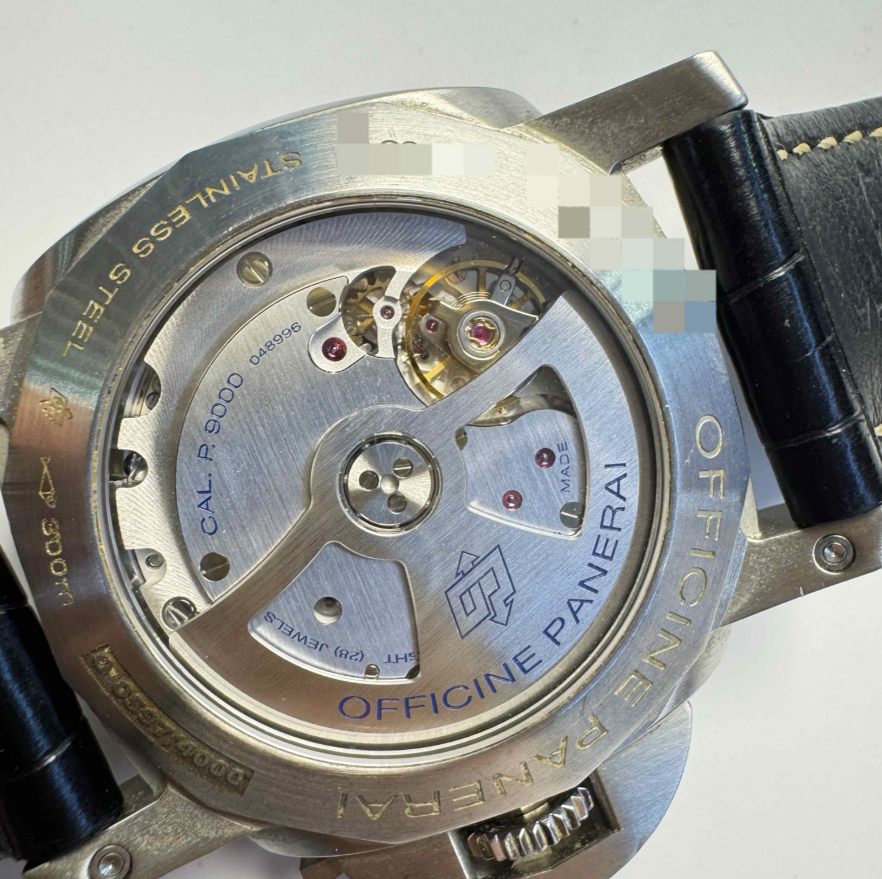 2020 Pre-owned Panerai - PAM01321 Luminor 1950 44 3 Days GMT Power Reserve Automatic Stainless Steel / Black