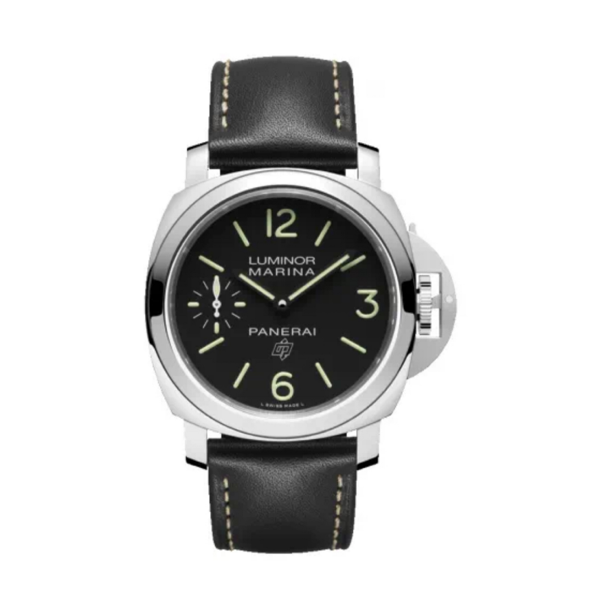 2019 Pre-owned Panerai - PAM00776 Luminor Marina Logo 3 Days Black