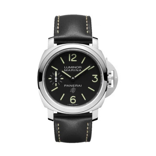 2019 Pre-owned Panerai - PAM00776 Luminor Marina Logo 3 Days Black