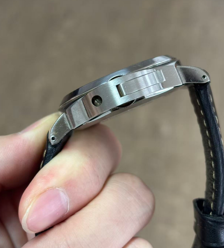 2019 Pre-owned Panerai - PAM00776 Luminor Marina Logo 3 Days Black