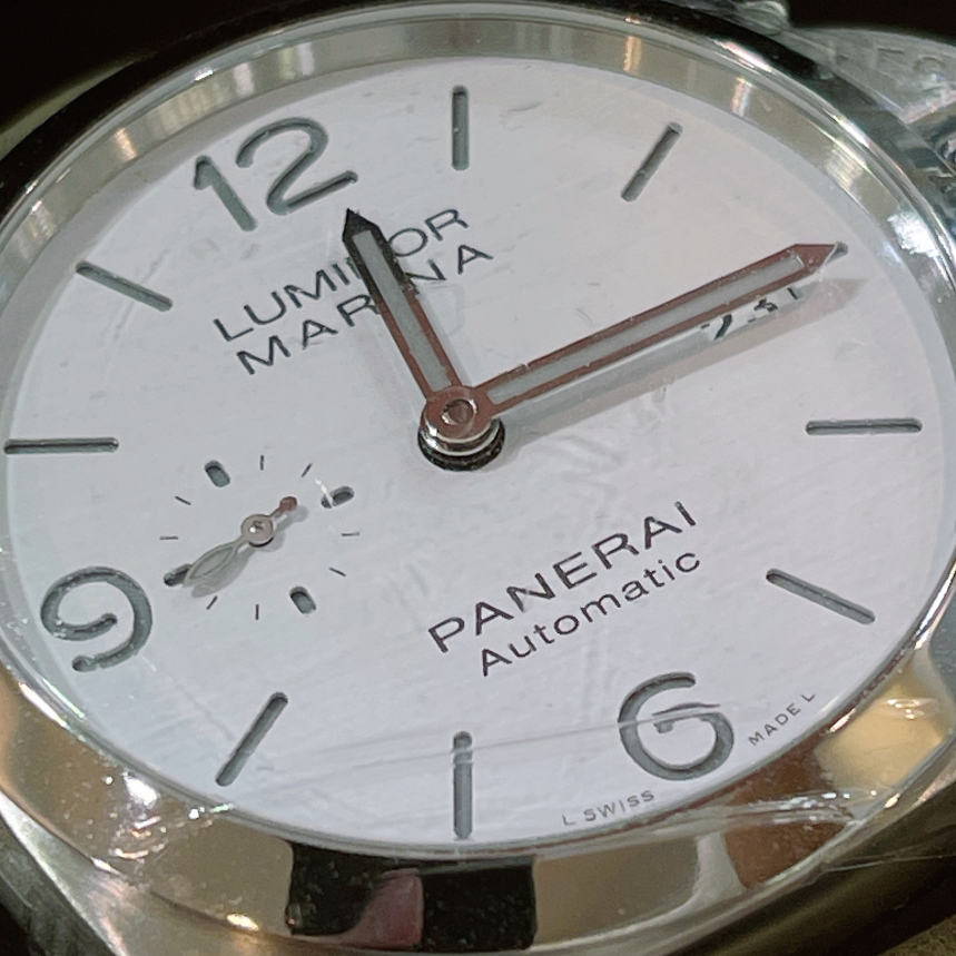 2025 New Panerai - PAM01314 Luminor 1950 44 3 Days Automatic Stainless Steel / White