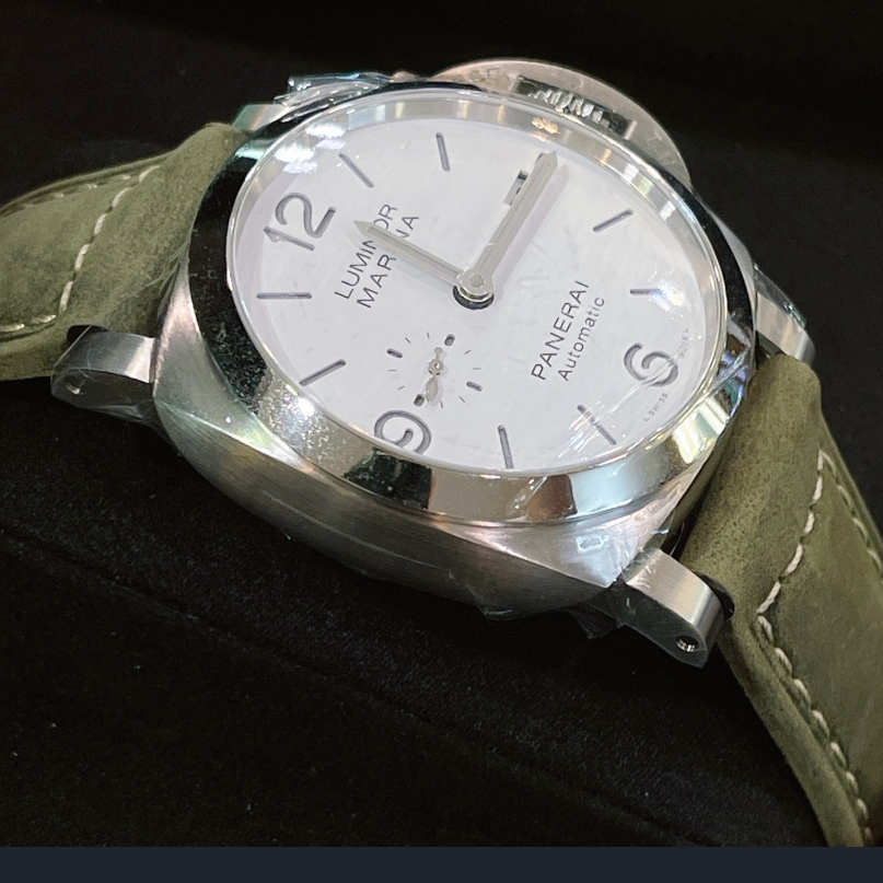 2025 New Panerai - PAM01314 Luminor 1950 44 3 Days Automatic Stainless Steel / White