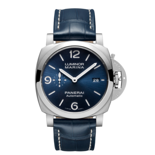 2023 Pre-owned Panerai - PAM01313 Luminor 1950 Marina 3 Days Automatic Stainless Steel / Blue