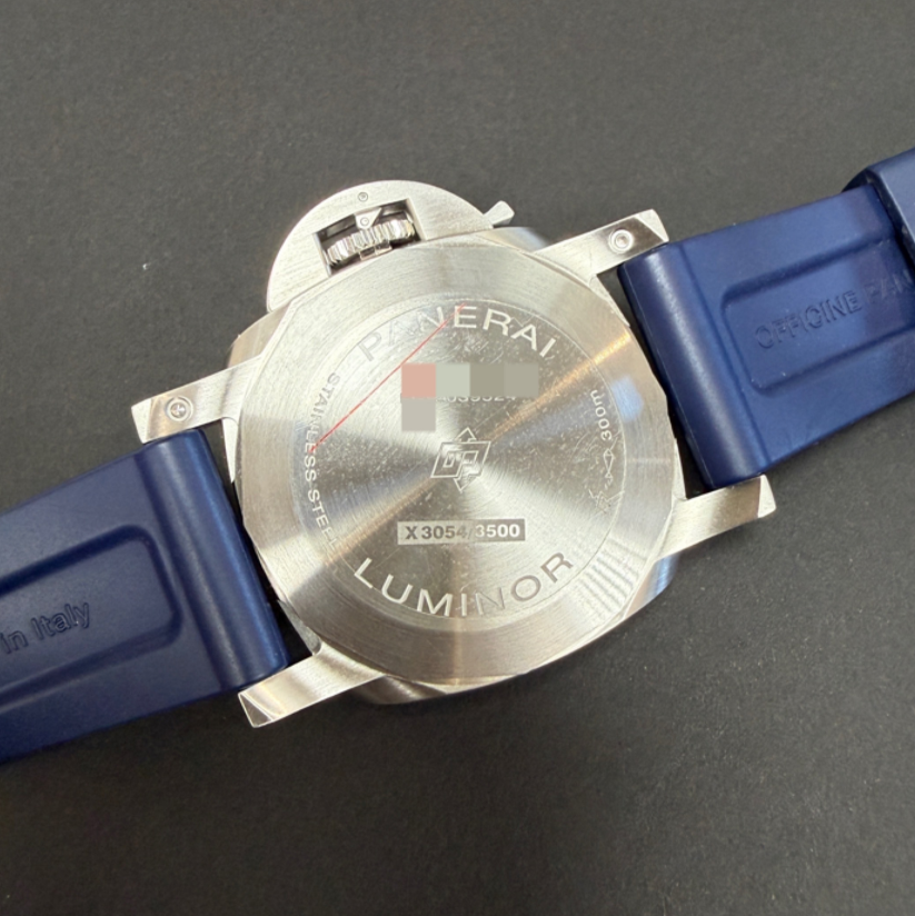 2023 Pre-owned Panerai - PAM01313 Luminor 1950 Marina 3 Days Automatic Stainless Steel / Blue