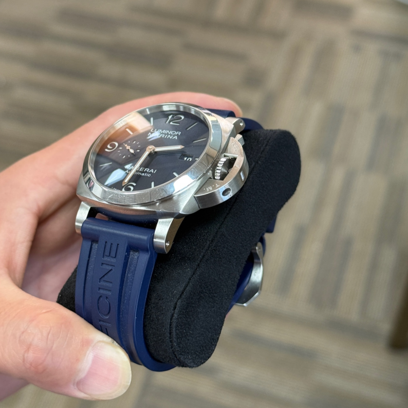 2023 Pre-owned Panerai - PAM01313 Luminor 1950 Marina 3 Days Automatic Stainless Steel / Blue