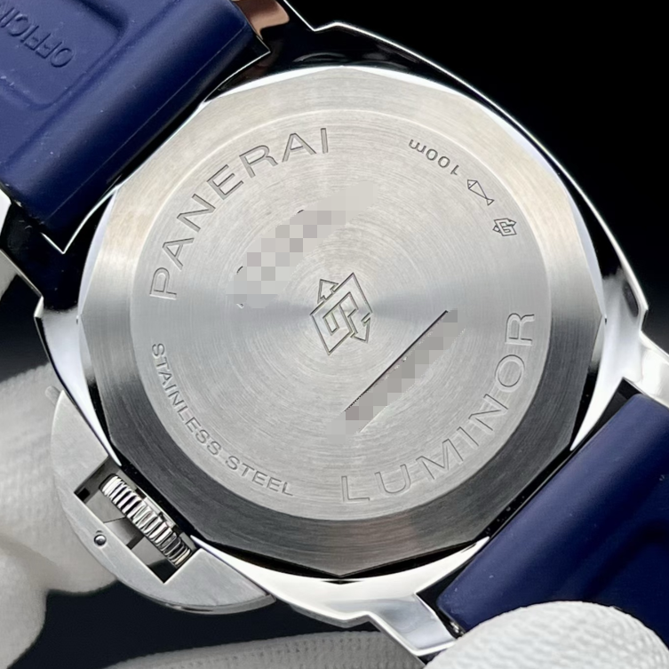 2025 New Panerai - PAM01085 Luminor Marina Logo Blu Mare