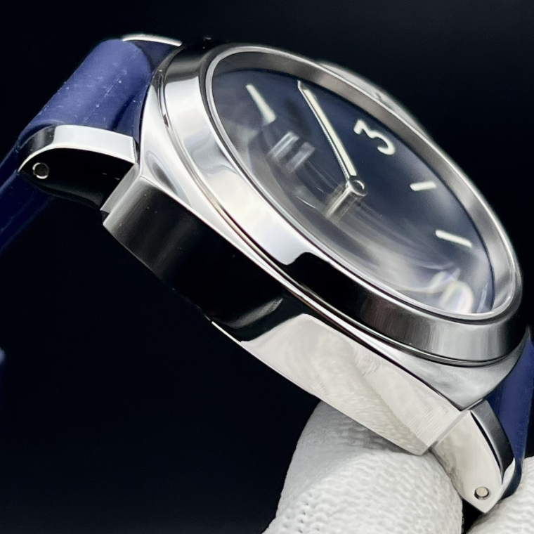 2025 New Panerai - PAM01085 Luminor Marina Logo Blu Mare