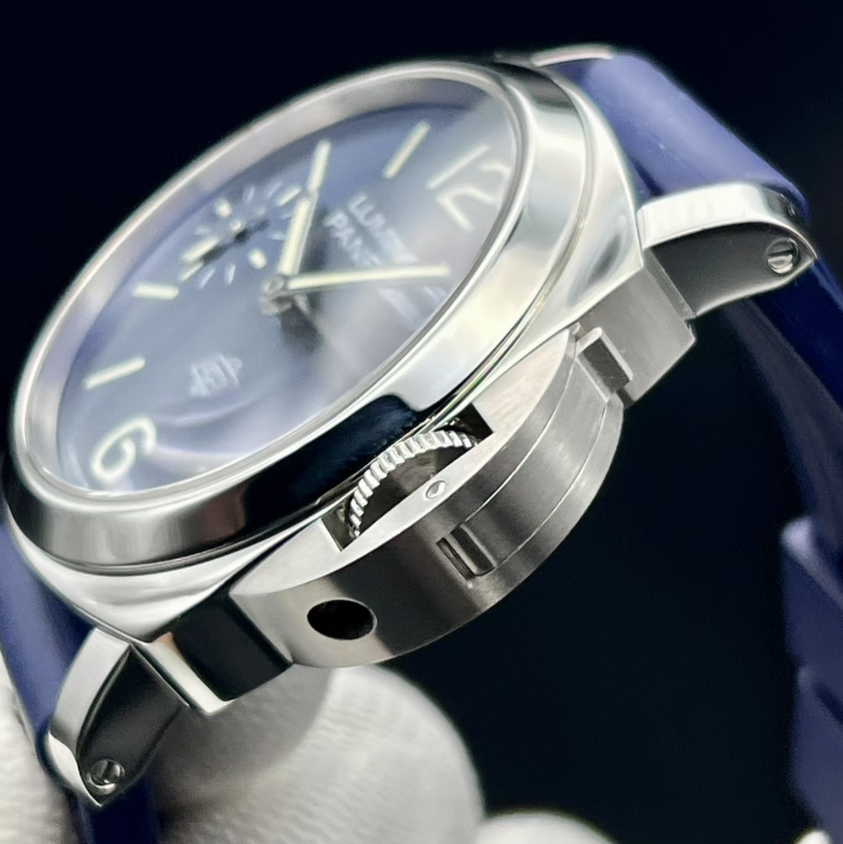 2025 New Panerai - PAM01085 Luminor Marina Logo Blu Mare