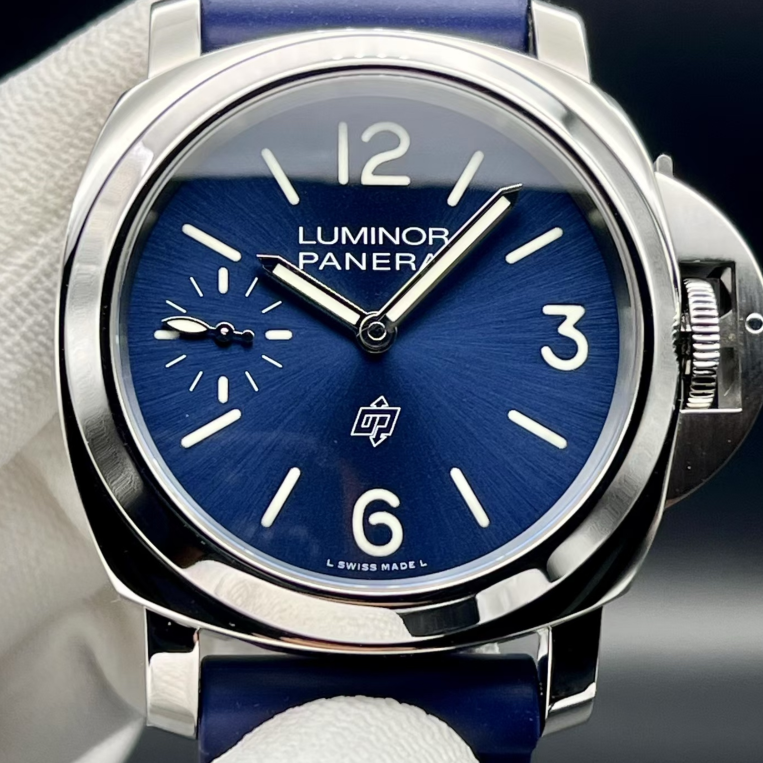 2025 New Panerai - PAM01085 Luminor Marina Logo Blu Mare