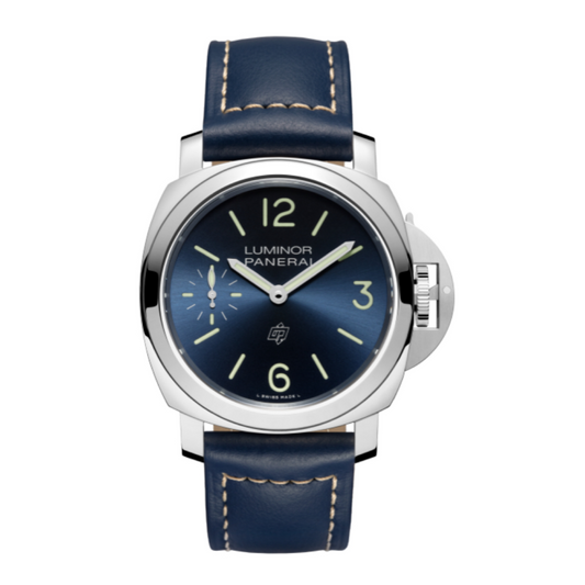2025 New Panerai - PAM01085 Luminor Marina Logo Blu Mare