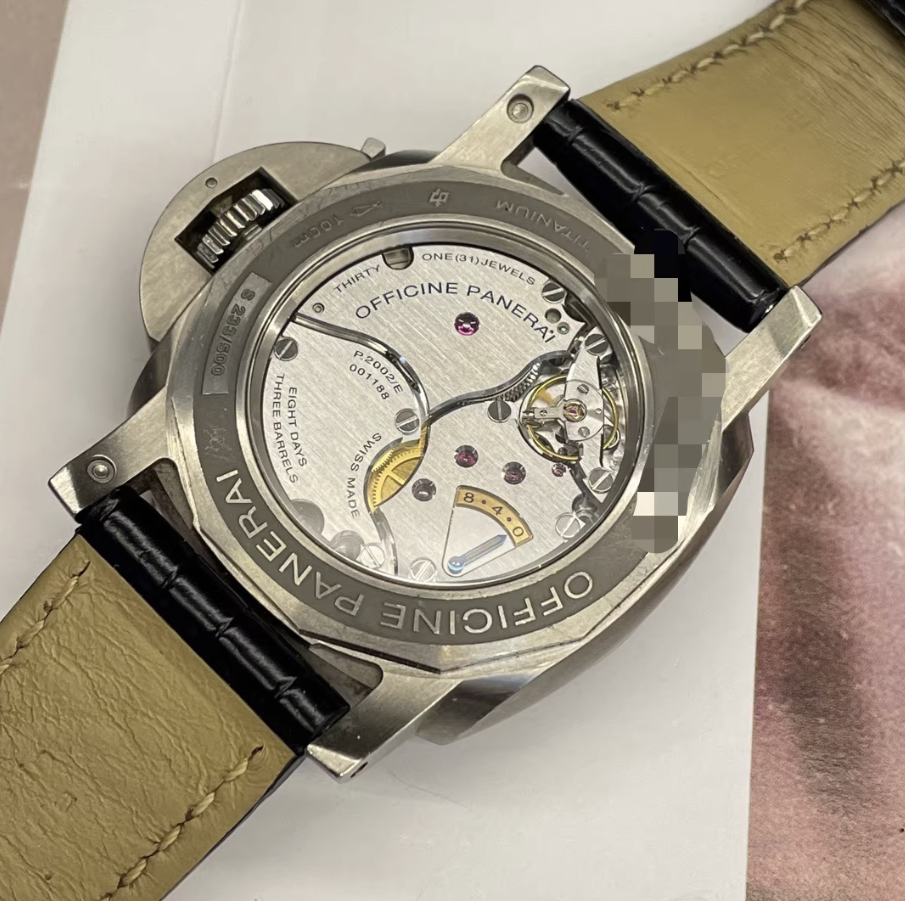 Watch ONLY Panerai - PAM00670 Luminor 1950 47 Equation Of Time 8 Days Titanium / Blue