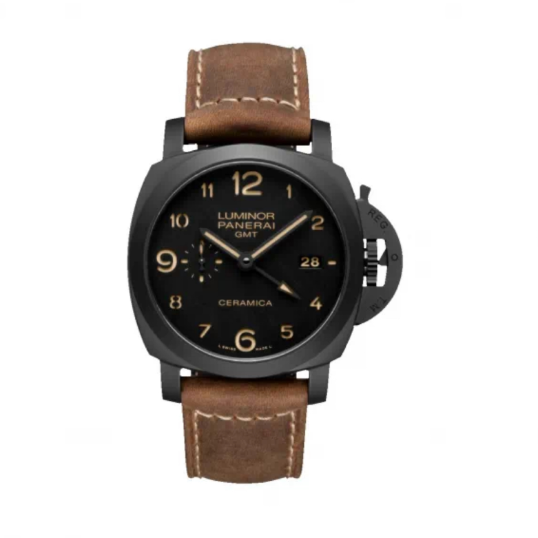 2015 Pre-owned Panerai - PAM00441 Luminor 1950 3 Days GMT Automatic Ceramica