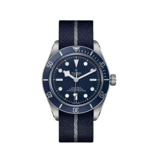 2023 Pre-owned Tudor - 79030B-0003 Black Bay Fifty-Eight Stainless Steel / Navy Blue / Fabric