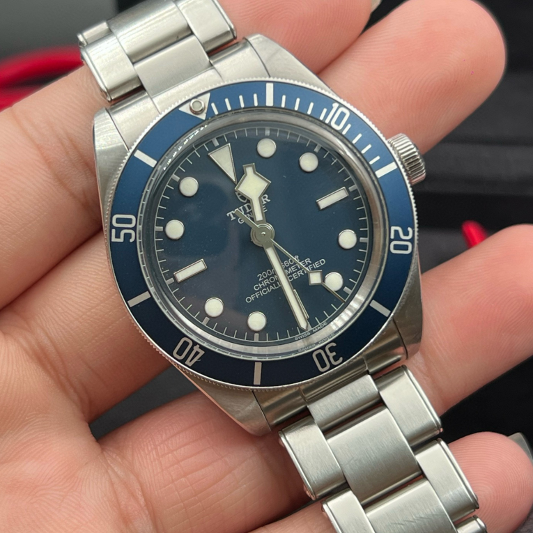 2022 Pre-owned Tudor - 79030B-0001 Black Bay Fifty-Eight Stainless Steel / Navy Blue / Bracele