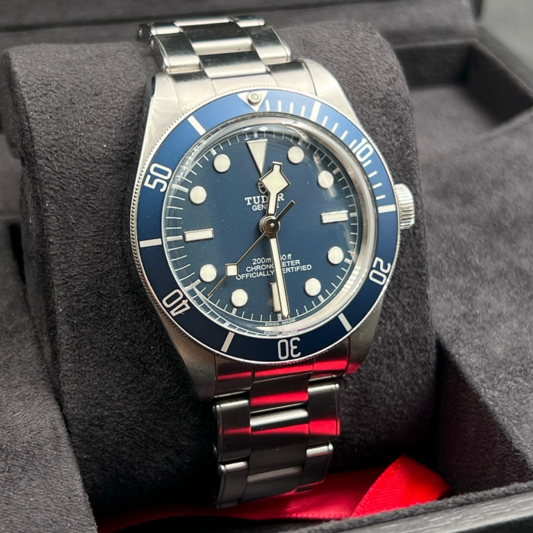 2022 Pre-owned Tudor - 79030B-0001 Black Bay Fifty-Eight Stainless Steel / Navy Blue / Bracele