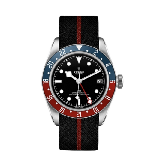 2023 Like New Tudor - 79830RB-0003 Black Bay GMT Stainless Steel / Black / Pepsi / Fabric