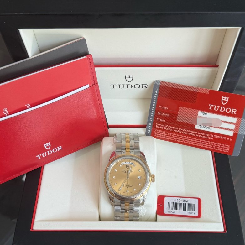 2025 New Tudor -  M56003-0006- Stainless Steel / Yellow Gold / Champagne-Diamond / Bracelet