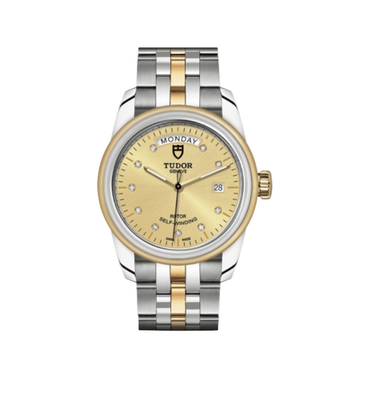 2025 New Tudor -  M56003-0006- Stainless Steel / Yellow Gold / Champagne-Diamond / Bracelet