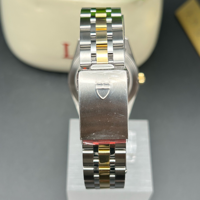 2012 Unused M74033-0005 Tudor Prince Oysterdate Automatic Champagne Dial Diamond