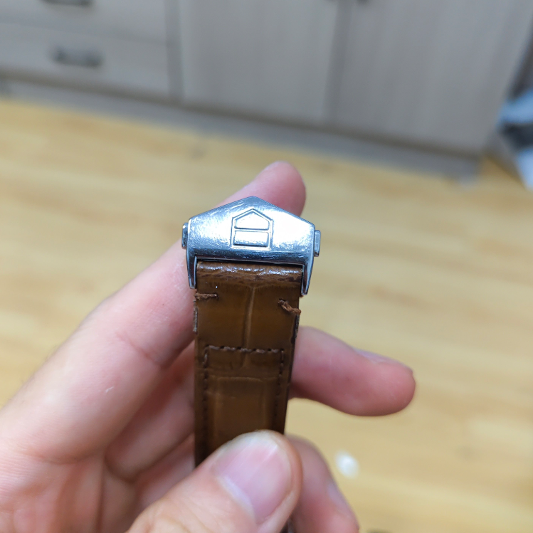 Watch ONLY Pre-owned TAG Heuer - WAS2112.FC6181 Carrera Calibre 6 39 Heritage Stainless Steel / Silver / Alligator