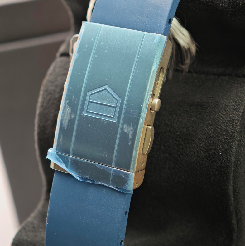 2025 New TAG Heuer - CBU2081.FT6274 Carrera Chronograph Extreme Sport Titanium - Ceramic / Blue / Rubber