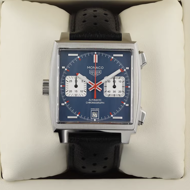 2025 Like New TAG Heuer - CAW211P.FC6356 Monaco Calibre 11 Steve McQueen