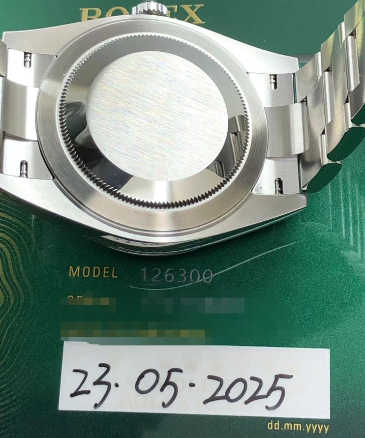 2025 Brand New Rolex - 126300-0019 Datejust 41 Stainless Steel Smooth / Jubilee / Oyster