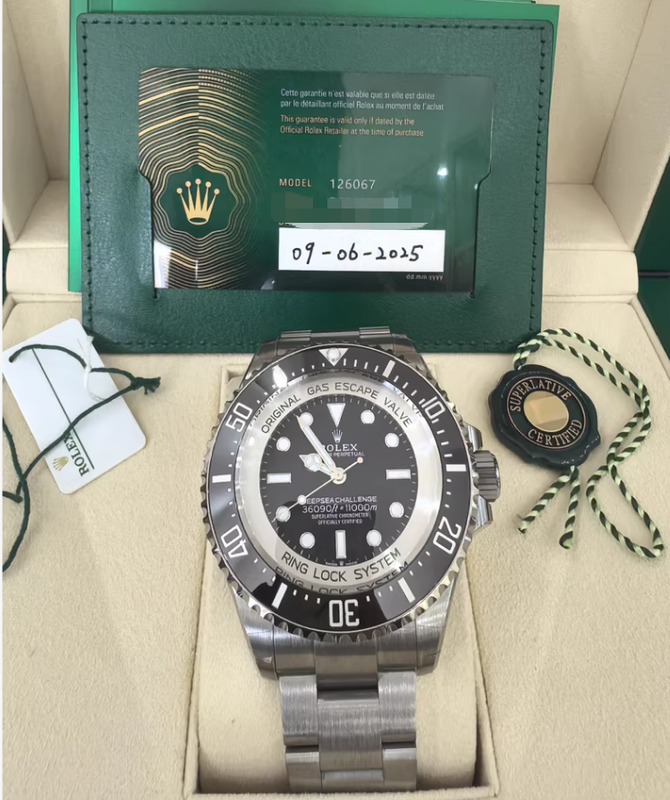 2025 Brand New Rolex - 126067-0001 Sea-Dweller Deepsea Challenge
