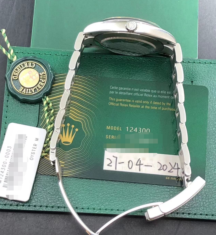 2024 Like New Rolex - 124300-0003 Oyster Perpetual 41 Stainless Steel / Blue