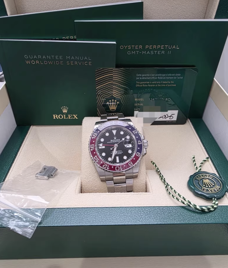 2025 Brand New Rolex - 126710BLRO-0002 GMT-Master II Stainless Steel / BLRO / Oyster