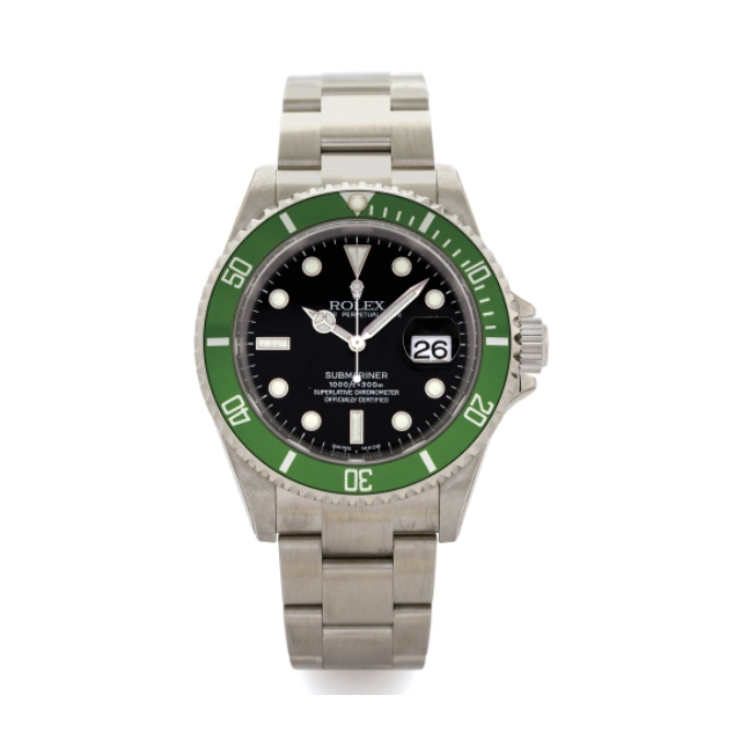 2011 Pre-owned Rolex - 16610LV MK7 Submariner Date 16610 LV Mark 7