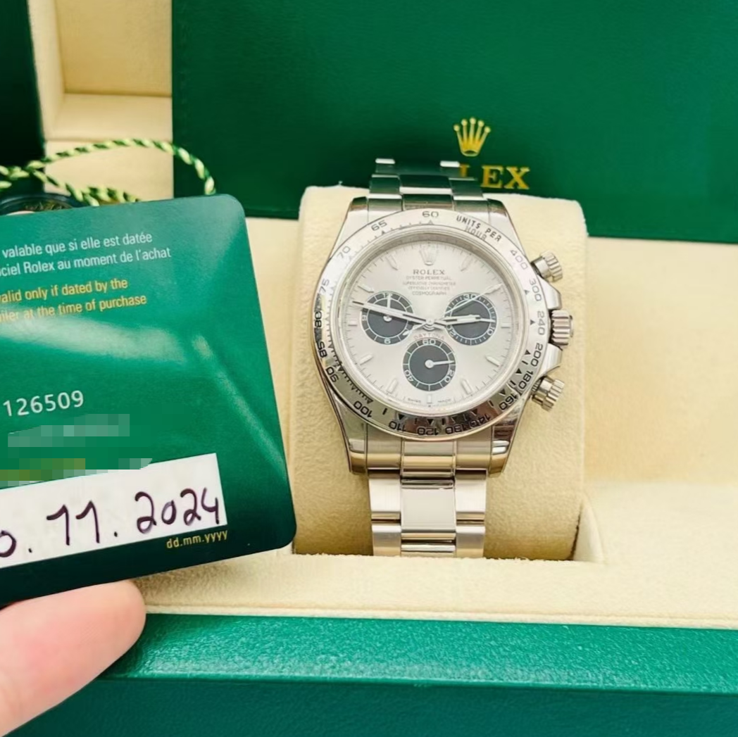 2024 Pre-owned Rolex - 126509-0003 Cosmograph Daytona White Gold / Steel / Oyster