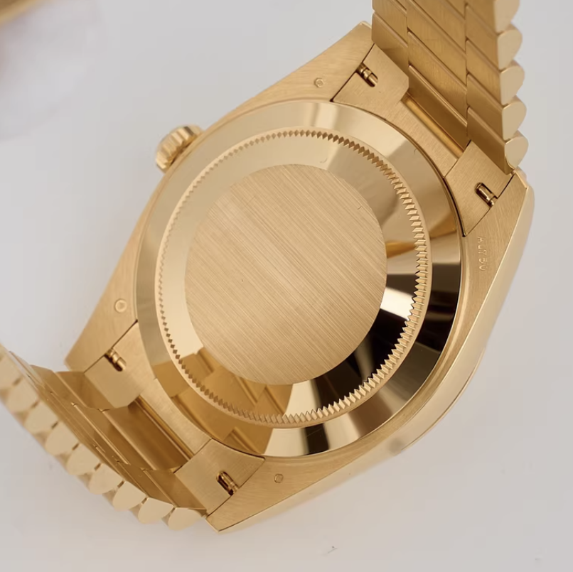 2025 Brand New Rolex - 228238-0054 Day-Date 40 Yellow Gold - Fluted / Paved