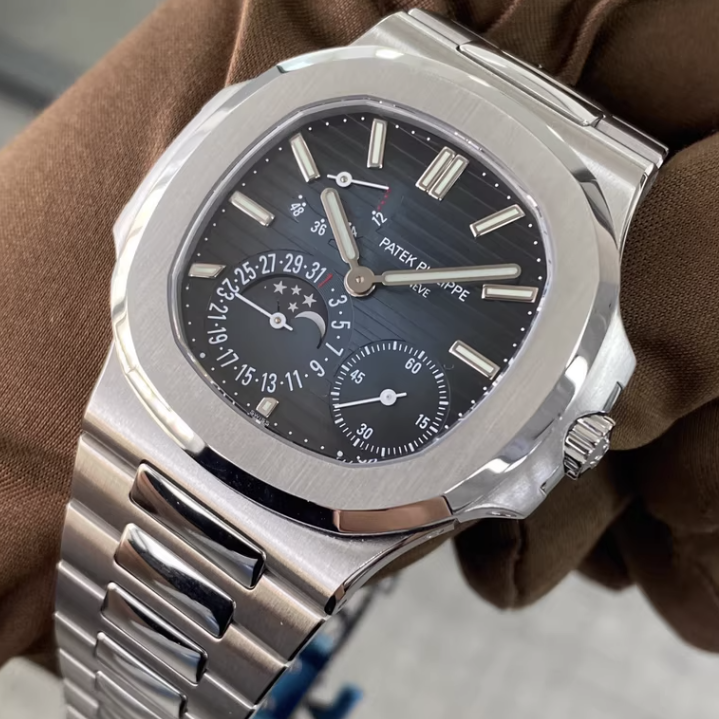 2025 Brand New Patek Philippe - 5712/1A-001 Nautilus 5712 Stainless Steel / Blue