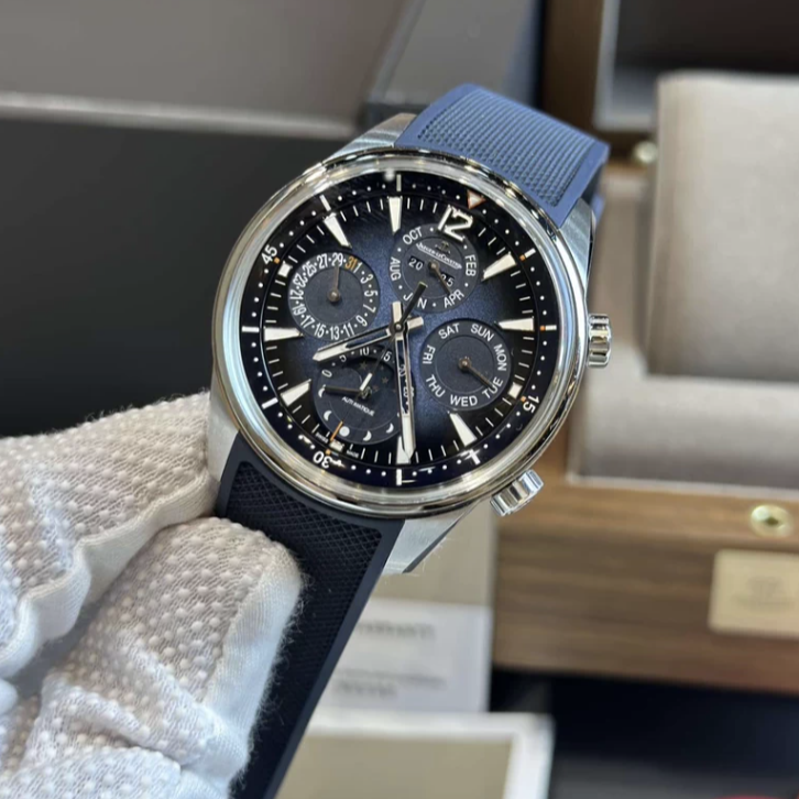2023 Like New Jaeger-LeCoultre - Q9088180 Polaris Perpetual Calendar Stainless Steel / Blue / Bracelet