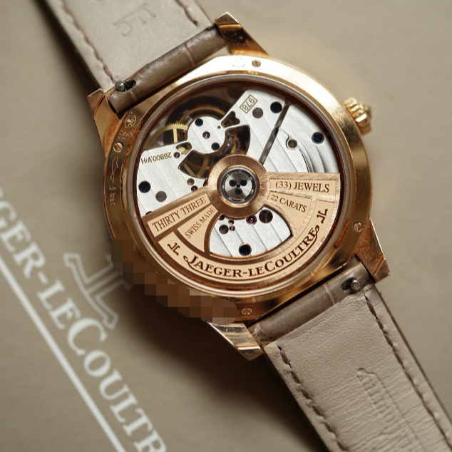 Watch ONLY  Pre-owned Jaeger-LeCoultre - Q3412410 Rendez-Vous Jewelery Tourbillon Pink Gold / MOP / Alligator