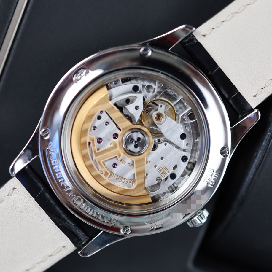 2021 Pre-owned Jaeger-LeCoultre - 1558420 Master Calendar Stainless Steel / Silver / Alligator